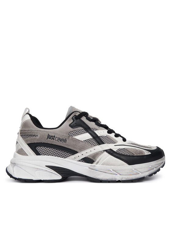 Just Cavalli Sneakersy Just Cavalli 81QA3SG2 ZSF07 Szary