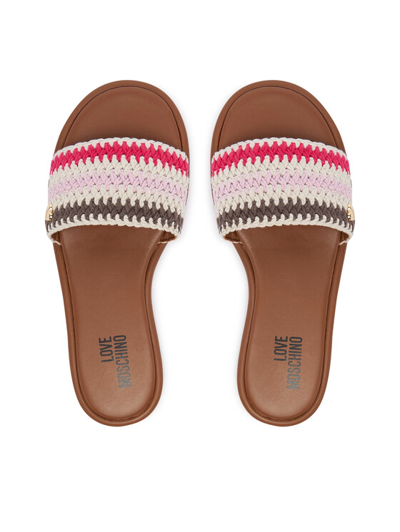 LOVE MOSCHINO Шльопанці LOVE MOSCHINO JA28242G0OJQB20A Кольоровий