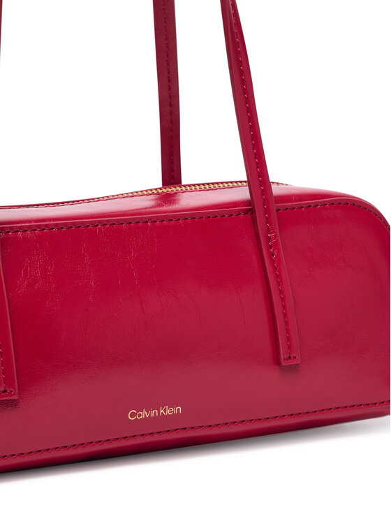 Calvin Klein Soma Calvin Klein Foil Logo Glossy Bauletto LV04F3638G Sarkans