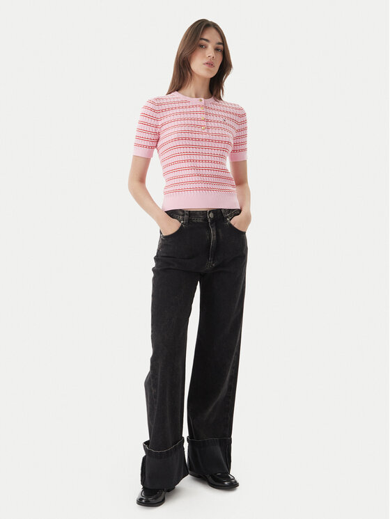 Tommy Hilfiger Tommy Hilfiger Maglione WW0WW49613 Rosa chiaro Slim Fit
