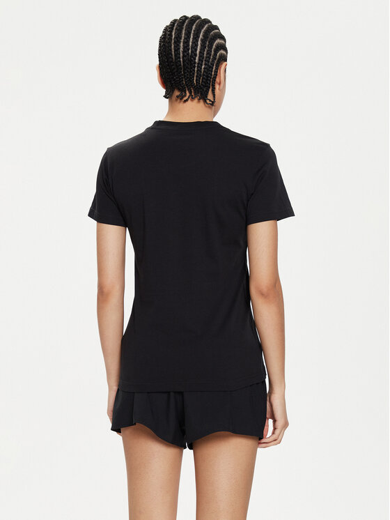 adidas adidas Футболка Essentials Logo GL0722 Чорний Regular Fit