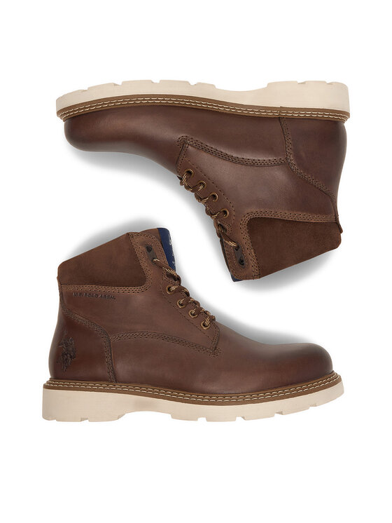 U.S. Polo Assn. Черевики U.S. Polo Assn. EO-PATRIZ001M/EL1 Коричневий