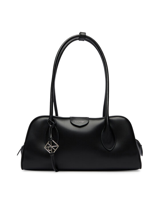 Calvin Klein Rankinė Calvin Klein Emblem Trio Shoulder Bag LV04F3369G Juoda