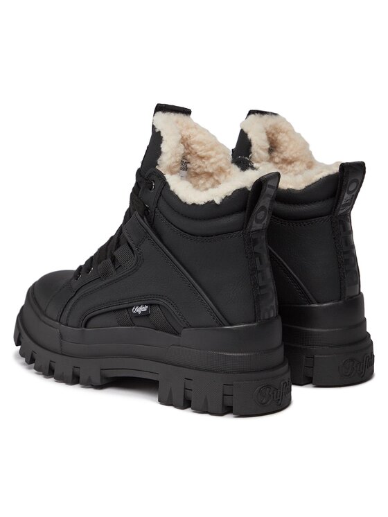 Buffalo Sneakersy Buffalo Aspha Nc Mid Warm 1622186 Čierna