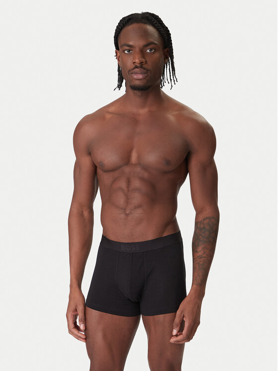 BOSS BOSS Conjunto de calzoncillos boxer 50544263 Negro
