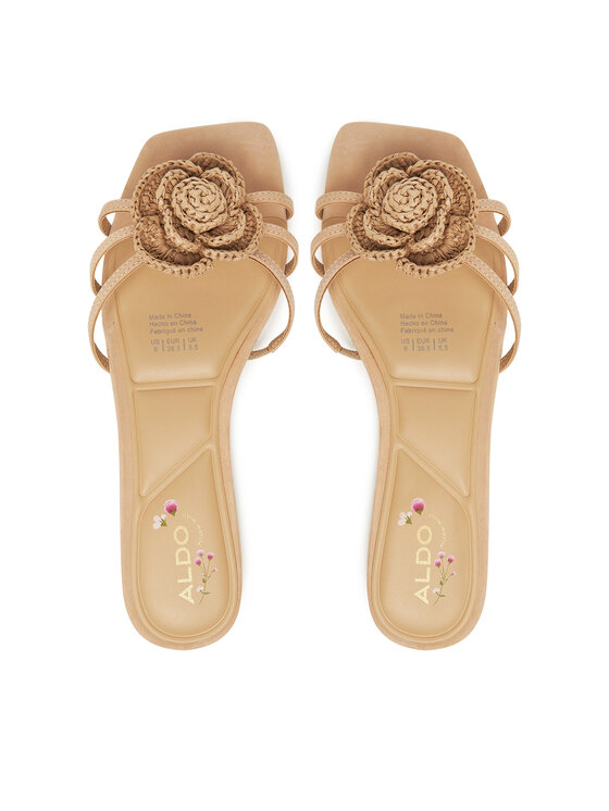 Aldo Шльопанці Aldo Wildbloom 13964634 Бежевий