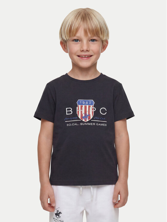 Beverly Hills Polo Club Beverly Hills Polo Club Футболка P-SS26B-TS414011 Cиній Regular Fit