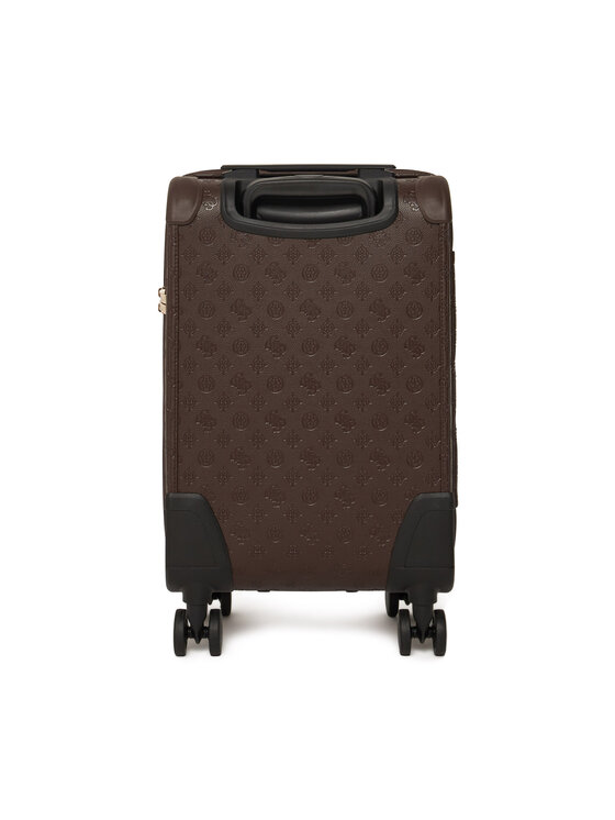 Guess Βαλίτσα Καμπίνας Guess Lenwood Travel TWDP21 02983 Σκούρο καφέ