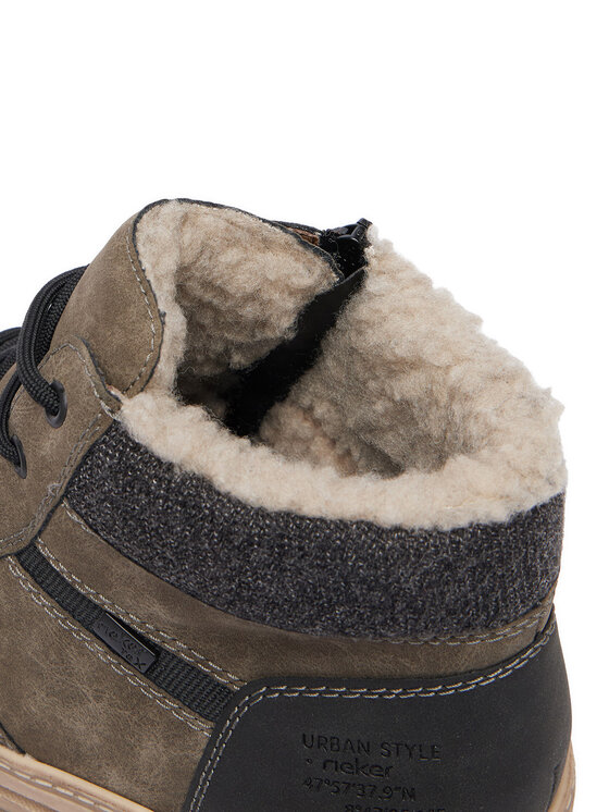 Rieker Botines planos Rieker CEO-38542-25 Gris oscuro