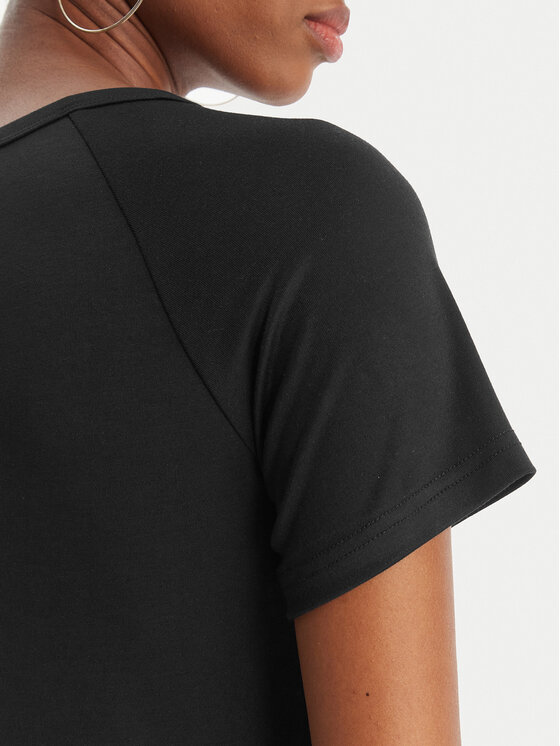 Juicy Couture Juicy Couture Camiseta Baby JCWCT126317 Negro Slim Fit