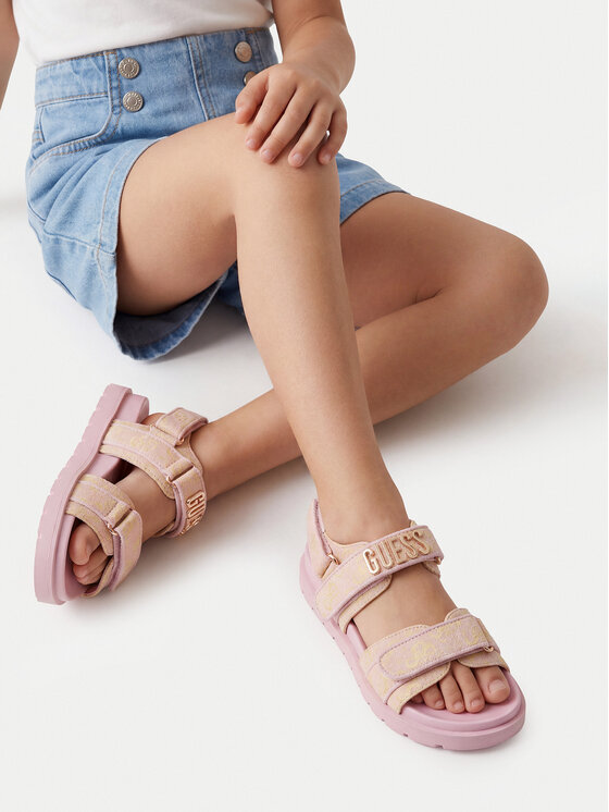 Guess Босоніжки Guess CEO-CS6702-64 Рожевий