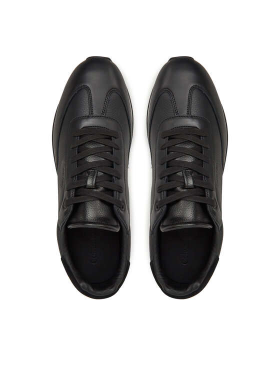 Calvin Klein Αθλητικά Calvin Klein Low Top Lace Up Tmbl Lth HM0HM01804 Μαύρο