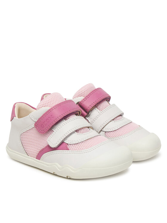 Geox Αθλητικά Geox B Steppieup Girl B6563A 08514 C0406 Λευκό