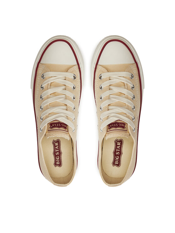 Big Star Shoes Tornacipő Big Star Shoes NN274236 Bézs