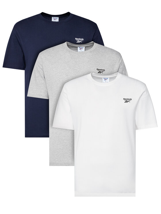 Reebok Reebok Conjunto de camisetas Warnock RK25192CCM De color Regular Fit