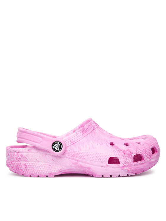 Crocs Chanclas Crocs Classic Watercolor Marbled Clog 211583 Rosa