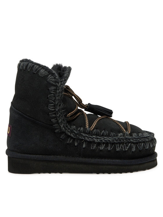 Mou Schneeschuhe Mou Eskimo Scoubidoo Lace FW101124A Schwarz