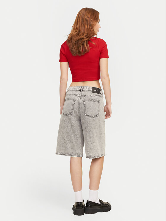 JJXX JJXX Футболка Florie 12217164 Червоний Slim Fit