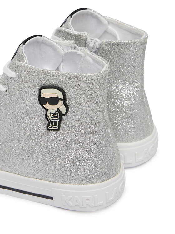 KARL LAGERFELD Plátenky KARL LAGERFELD Z31171 S Sivá
