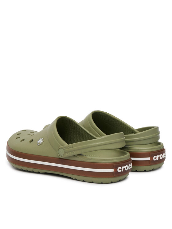 Crocs Şlapi Crocs Crocband Gum Clog 212756 Verde