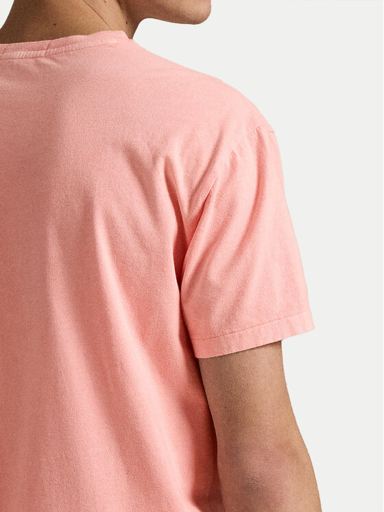 Polo Ralph Lauren Polo Ralph Lauren T-Shirt 710969628005 Ροζ Custom Slim Fit