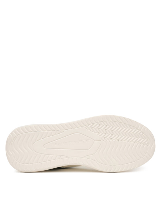 Tommy Hilfiger Snīkeri Tommy Hilfiger Th Modern Lightcup Knit FM0FM05886 Balts