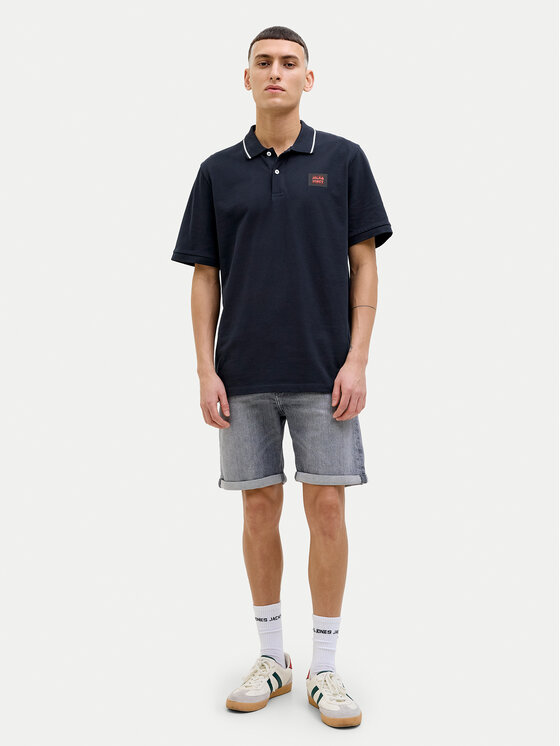 Jack & Jones Jack & Jones Поло Hudson 12269238 Cиній Regular Fit