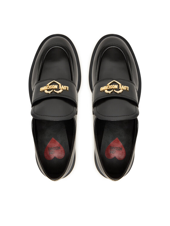 LOVE MOSCHINO Loafers LOVE MOSCHINO JA10404G1NJD000041 Čierna