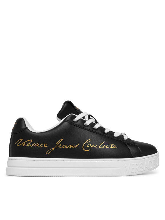Versace Jeans Couture Снікерcи Versace Jeans Couture 80VA3SKL ZPB77 G89 Чорний