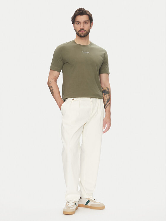 Marc O'Polo Marc O'Polo T-Shirt 523 2012 51382 Πράσινο Regular Fit