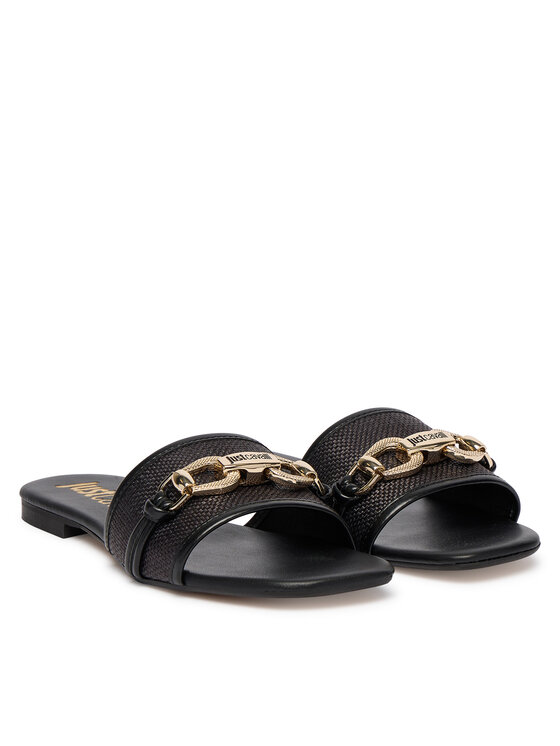 Just Cavalli Шльопанці Just Cavalli 80RA3S81 ZSE61 Чорний