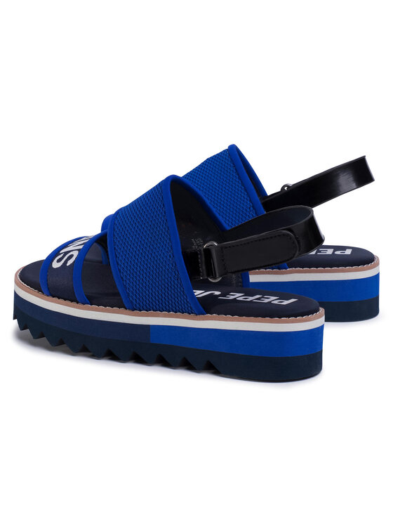 Pepe Jeans Босоніжки Pepe Jeans Ella Nari PLS90451 Голубий