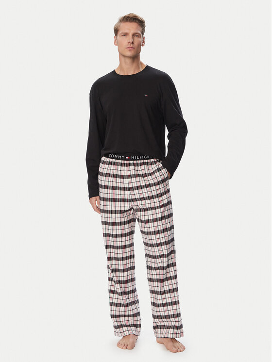 Tommy Hilfiger Tommy Hilfiger Pijama UM0UM04045 Negro Regular Fit