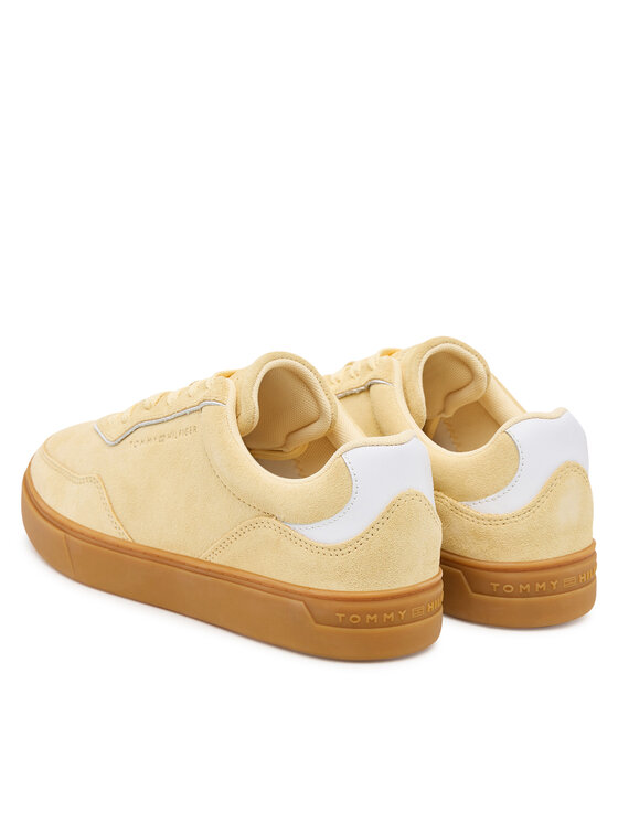 Tommy Hilfiger Sneakersy Tommy Hilfiger Casual FW0FW08898 Żółty