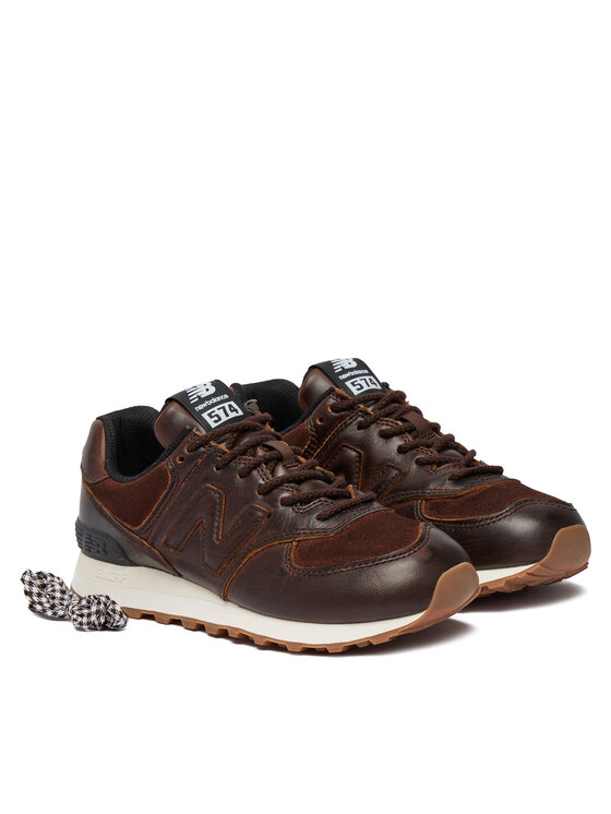 New Balance Sneakersy New Balance W574HM Brązowy ciemny