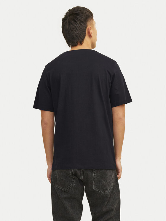 Jack & Jones Jack & Jones Majica Corp Logo 12151955 Črna Standard Fit