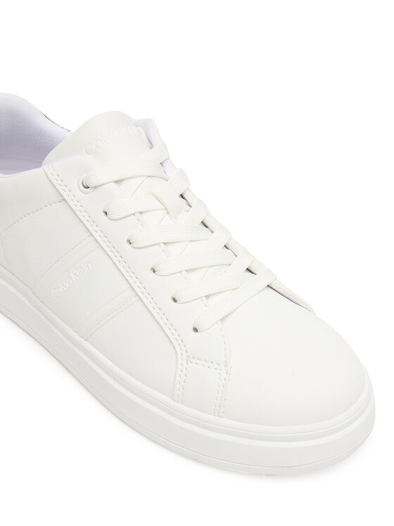Calvin Klein Sneakers Calvin Klein Low Cut Lace-Up V3X9-83293-1355 D Alb