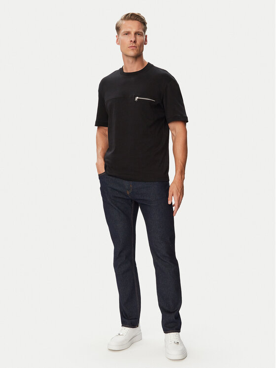 HUGO HUGO Camiseta 50568227 Negro Regular Fit