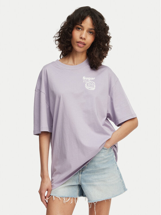 HUGO HUGO Camiseta Tee 50560772 Violeta Oversize