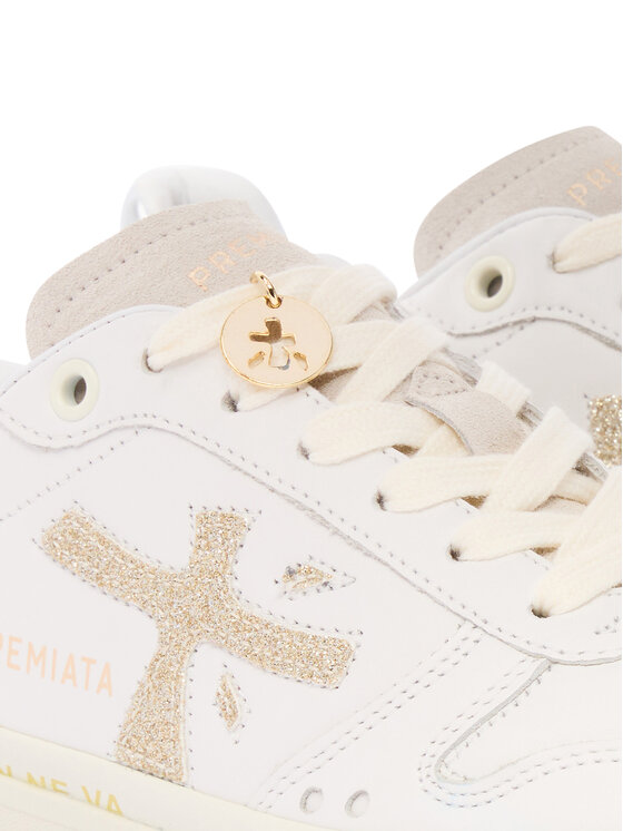 Premiata Sneakersy Premiata MICOL VAR 7750 Biela