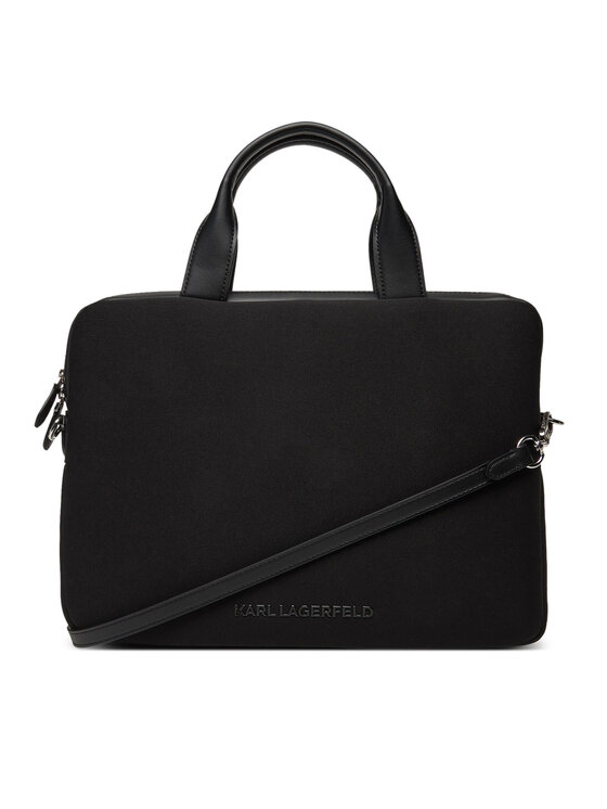 KARL LAGERFELD Чанта за лаптоп KARL LAGERFELD A1W32103 Черен