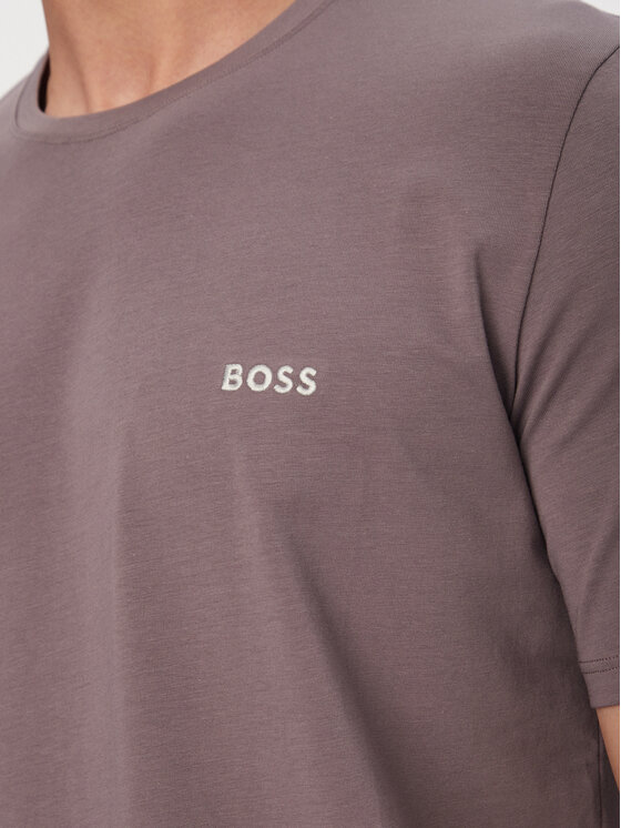 BOSS BOSS Camiseta Mix&Match 50515312 Violeta Regular Fit