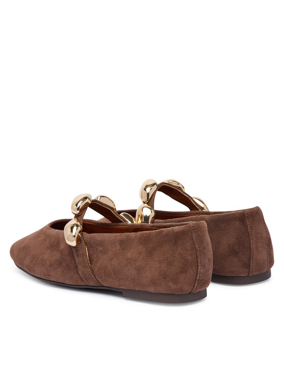 Steve Madden Балетки Steve Madden Poppin 11005437 Коричневий