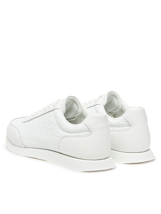 Calvin Klein Sneakers Calvin Klein Low Prof Runn Laceup Mono HM0HM01896 Alb