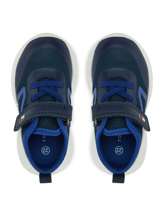 Tommy Hilfiger Sneakersy Tommy Hilfiger T1B9-33868-1756A601 M Tmavomodrá