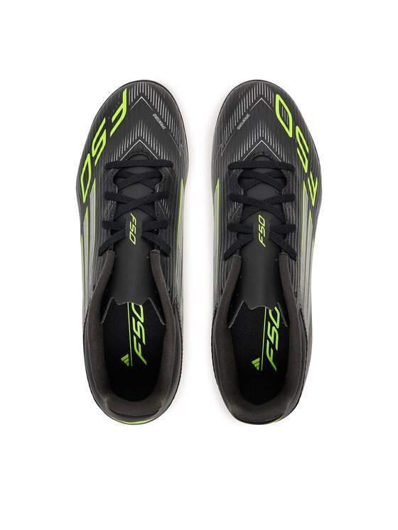 adidas Futbalové topánky adidas F50 Club Turf Boots JI0025 Čierna