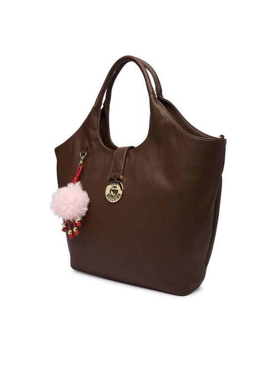 LOVE MOSCHINO Torebka LOVE MOSCHINO JC4238PP0PKI0313 Brązowy ciemny