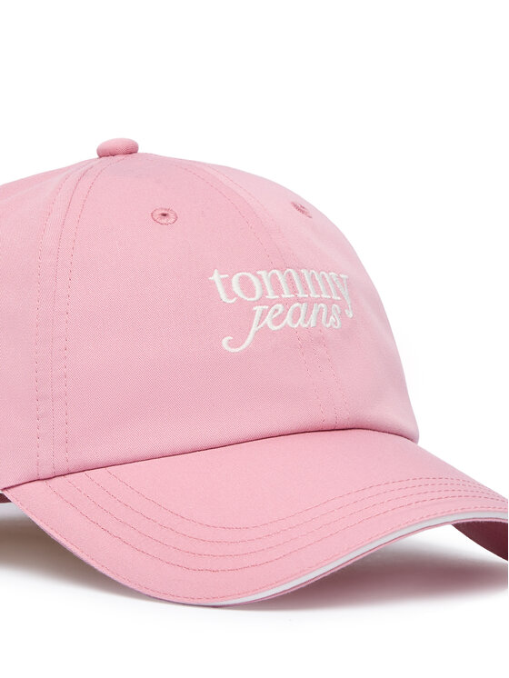 Tommy Jeans Șapcă Tommy Jeans Script AW0AW18973 Roz deschis