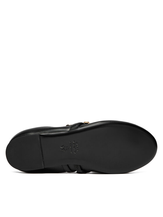 Stuart Weitzman Балетки Stuart Weitzman Socharming Mary Jane SN124 Чорний