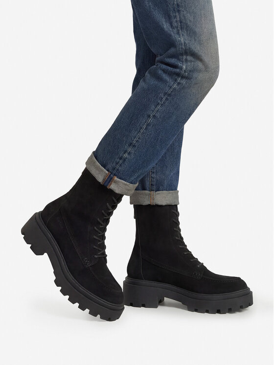 G-STAR Черевики G-Star Raw EO-LEYLA-HY25713 Чорний